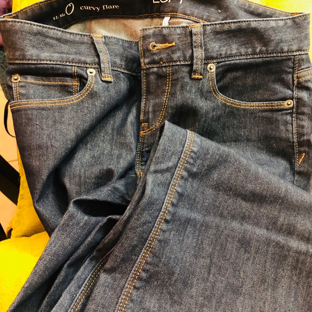 Jeans size 0 curvy